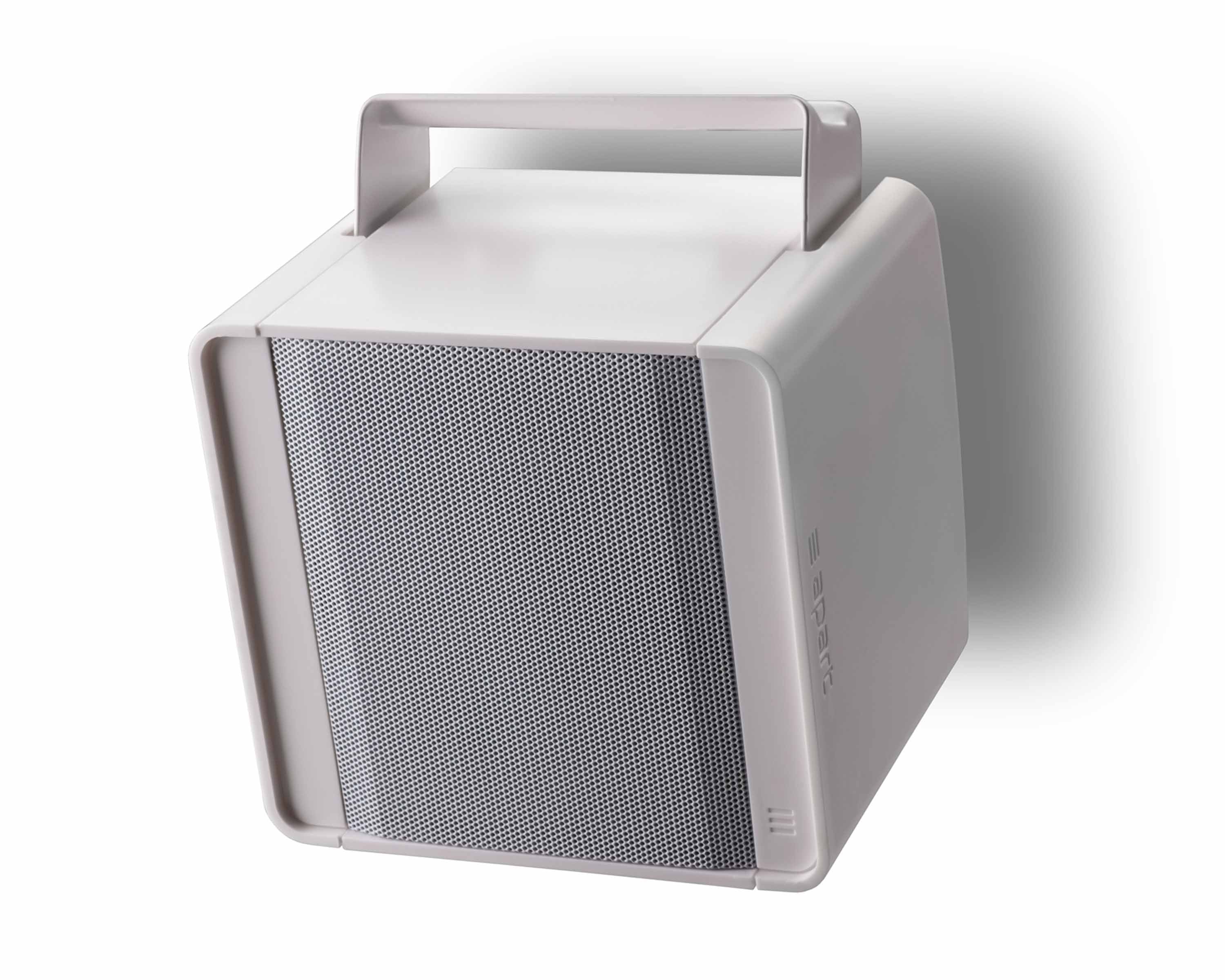 APAKUBOS5W - Apart KUBO5 White 5.25inch 80W 8ohm Cube Design Speaker and Bracket Image 4