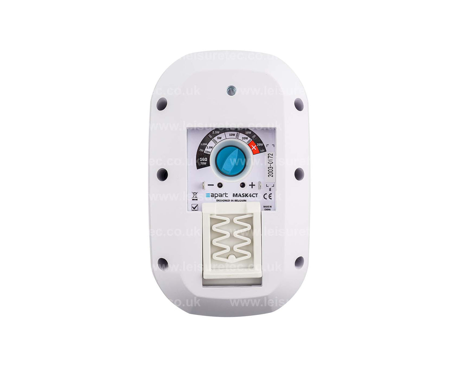 APAMASK4CTWBG - Biamp *B GRADE* MASK4CT W 4inch 2 Way Speaker 50W or 16ohm IP64 Image 2
