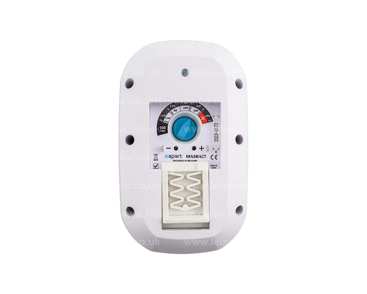APAMASK4CTWBG - Biamp *B GRADE* MASK4CT W 4inch 2 Way Speaker 50W or 16ohm IP64 Image 2