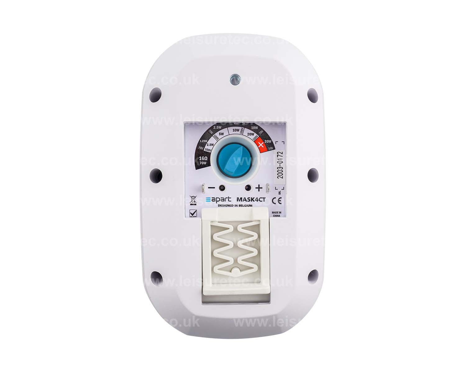 APAMASK4CTWBG - Biamp *B GRADE* MASK4CT W 4inch 2 Way Speaker 50W or 16ohm IP64 Image 4