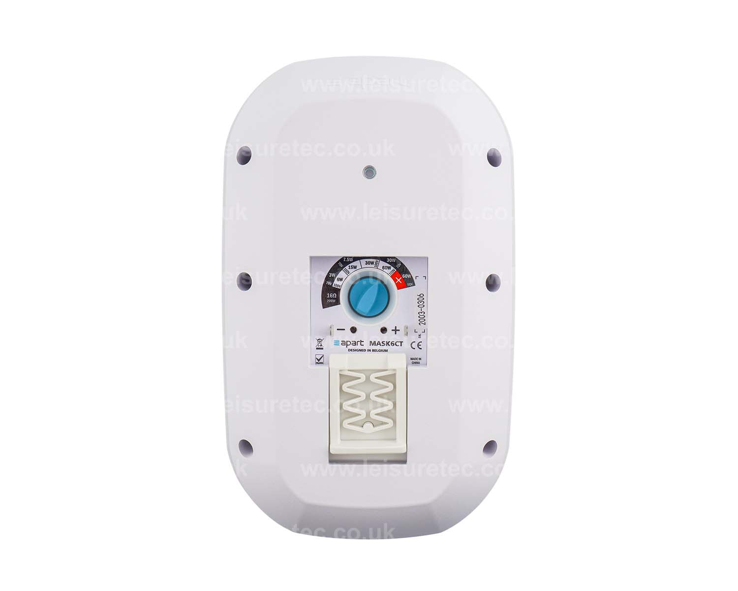 APAMASK6CTW - Apart MASK6CT W 6.5inch 2 Way Clickmount Speaker 150W or 16ohm IP64 100V White Image 4