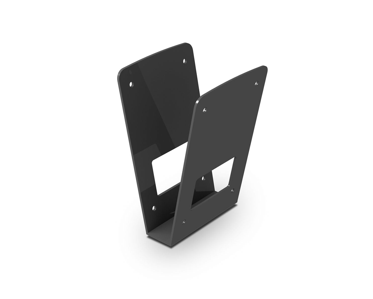 APAMASKCVBL - Apart MASKCV BL V Shaped Cluster Bracket for MASK4C or 6C(T) Black Image 1