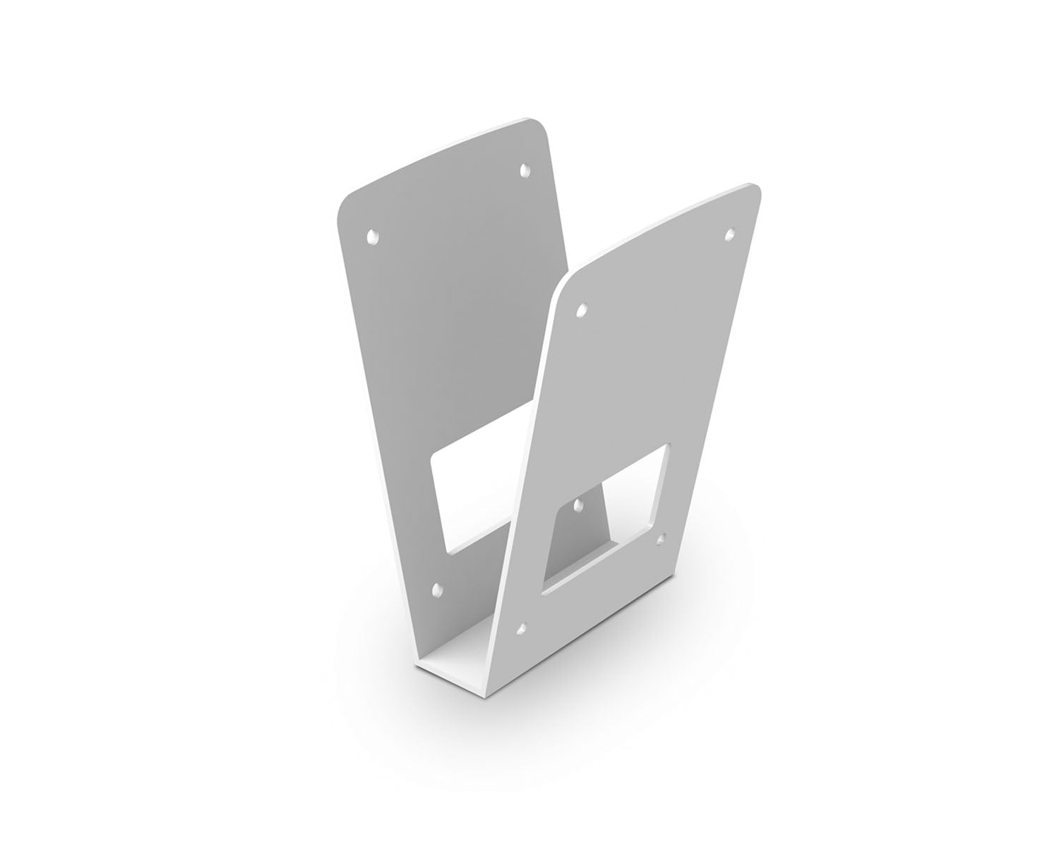 APAMASKCVW - Apart MASKCV W V Shaped Cluster Bracket for MASK4C or 6C(T) White Image 1