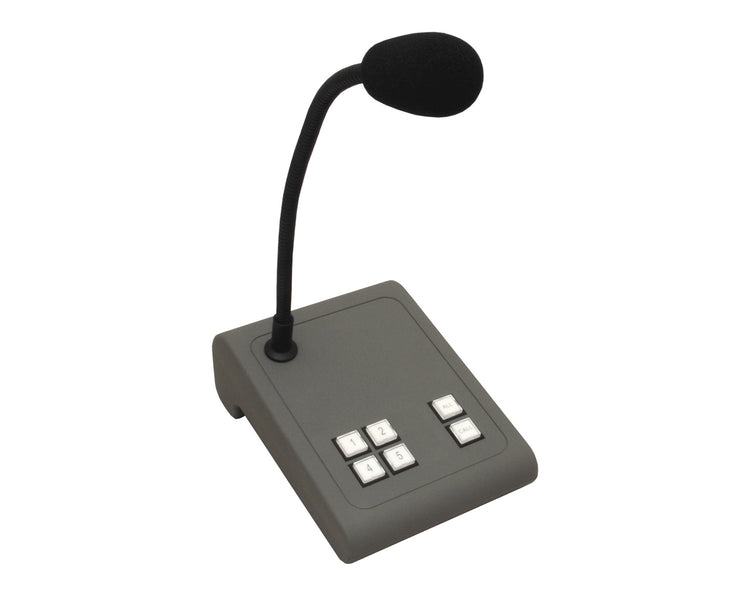 APAMICPAT4 - Apart MICPAT 4 4 Zone Desk Paging Gooseneck CAT 5 Image 1