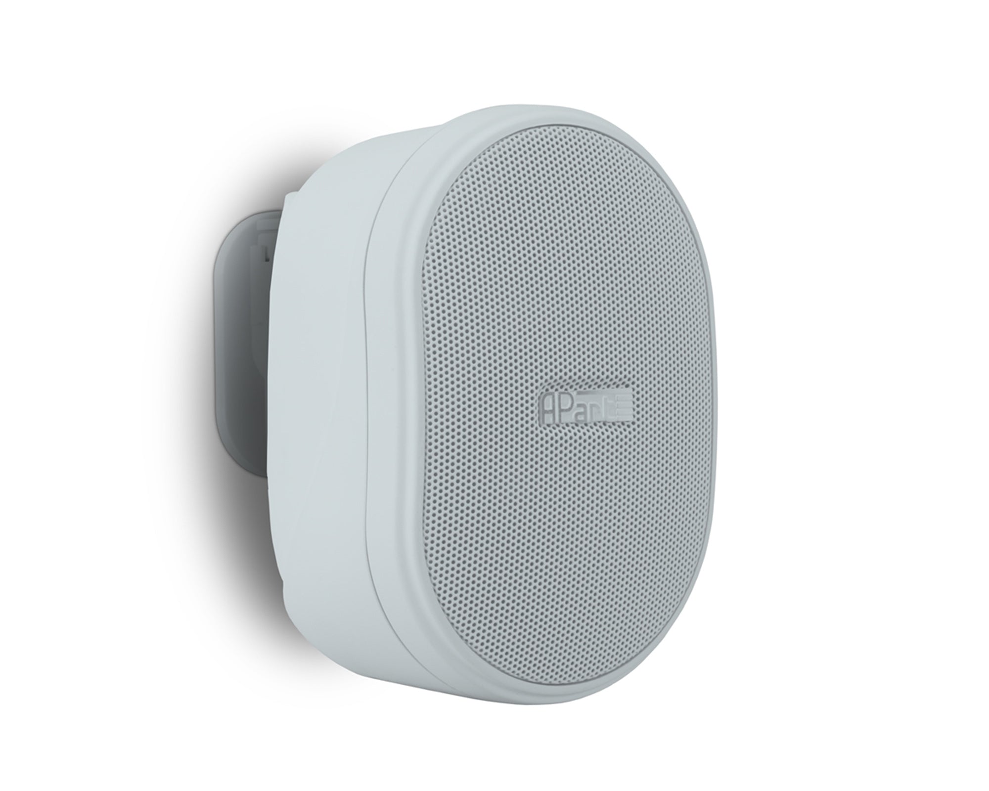 APAOVO3TW - Apart OVO3T White 3inch 2 Way Oval Speaker Inc Bracket 100V or 16ohm 40W Image 1
