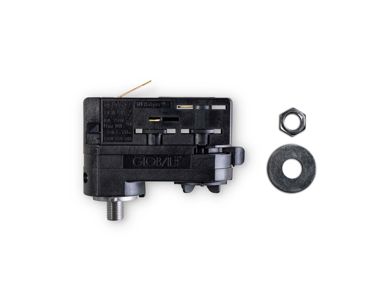 APAPLRAB - Apart LRAPRE BL Premium Light Rail Adaptor KUB03 or 5SDQ5POVO5 Black 2pk Image 1