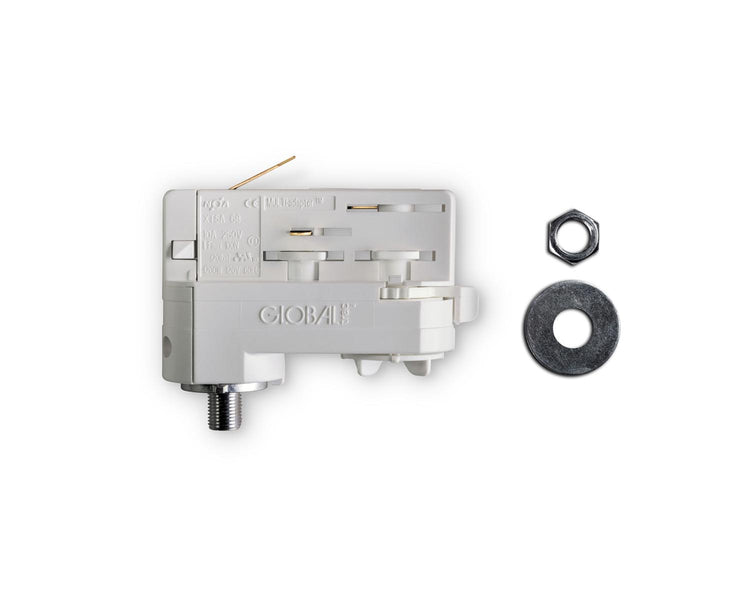 APAPLRAW - Apart LRAPRE W Premium Light Rail Adaptor KUB03 or 5SDQ5POVO5 White 2pk Image 1
