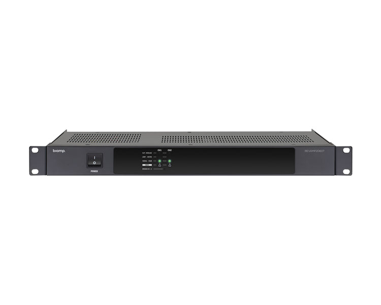 APAR2060T - Apart Revamp 2060T 2Ch Class D Fanless Amp 2 x 60W 100V or 4ohm 1U Image 1
