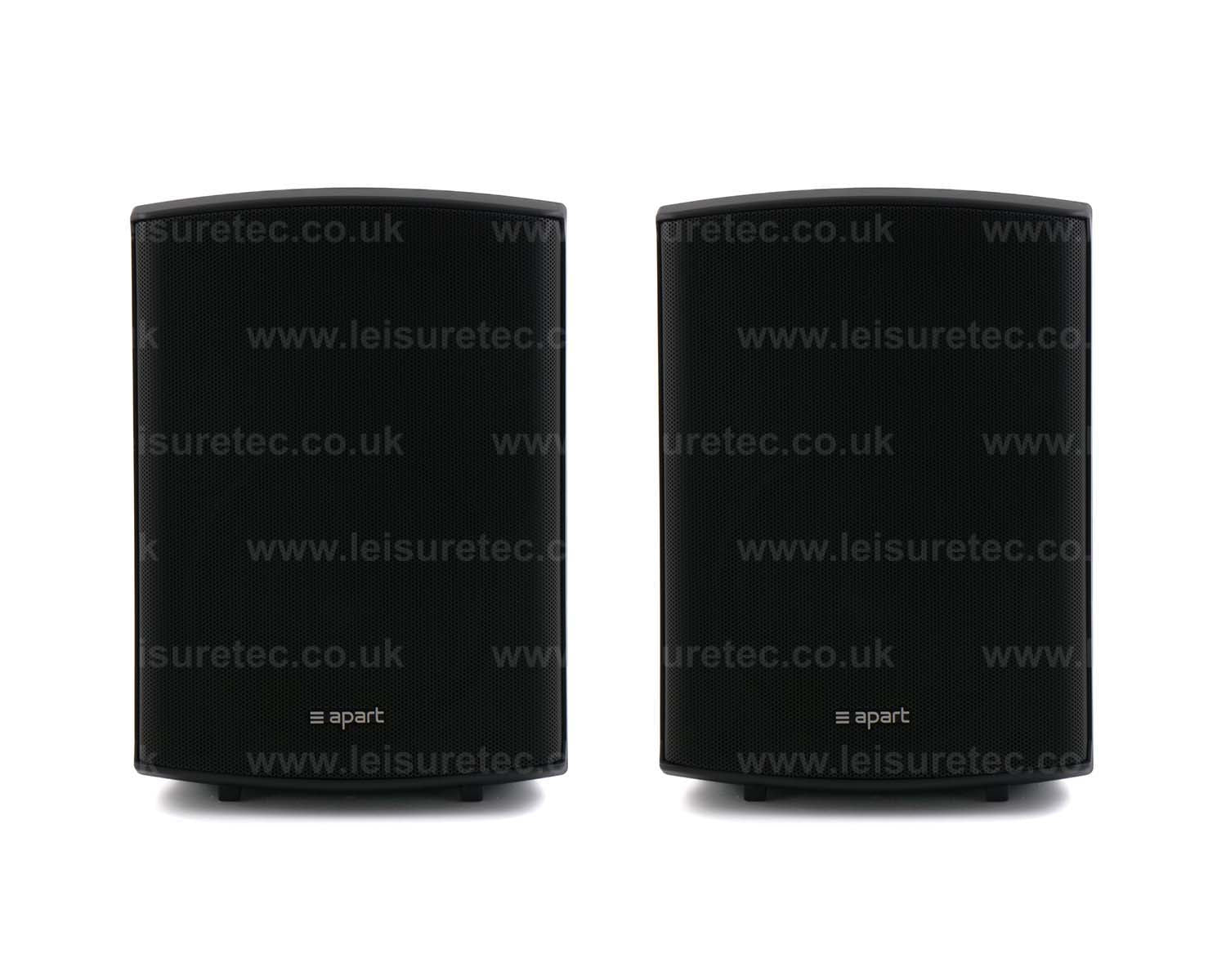 APASDQ5PPB - Apart SDQ5PIR Black 5inch Active Speaker and Slave and RS232 and IR Remote Image 1