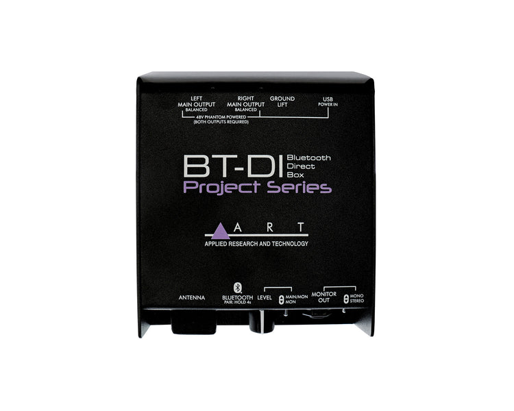 ARTBTDI - ART Pro Audio BT DI Bluetooth Direct Box With Isolated Outputs Image 2