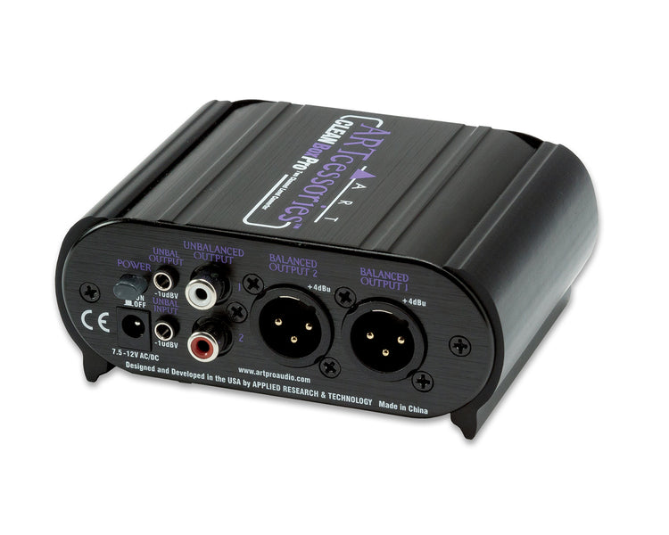 ARTCLEANBOXP - ART Pro Audio CLEANBox Pro 2Ch Level Converter Image 2