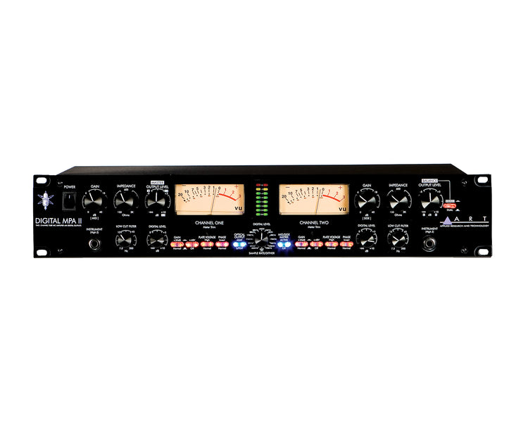 ARTDMPAII - ART Pro Audio Digital MPA II 2Ch Microphone Preamp with A or D Conversion Image 1