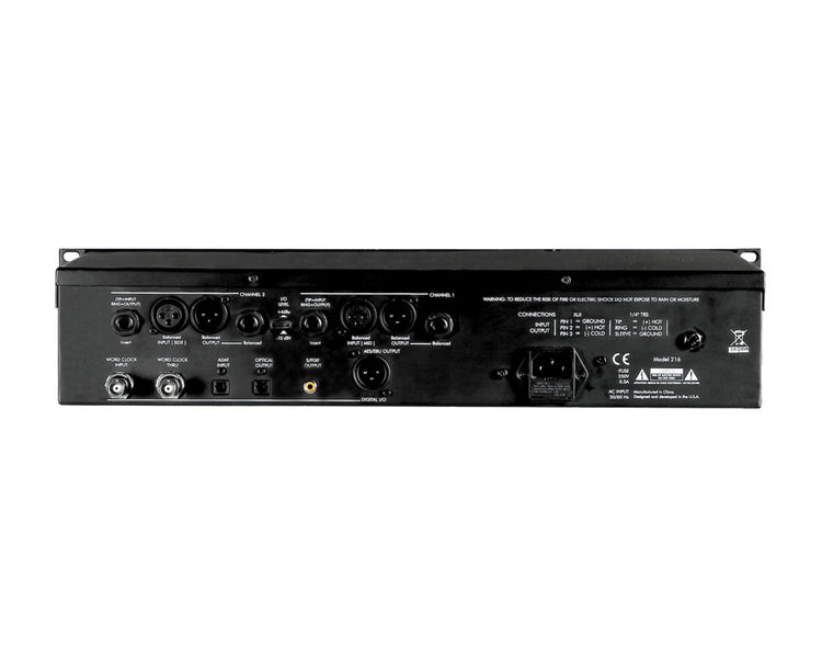 ARTDMPAII - ART Pro Audio Digital MPA II 2Ch Microphone Preamp with A or D Conversion Image 3