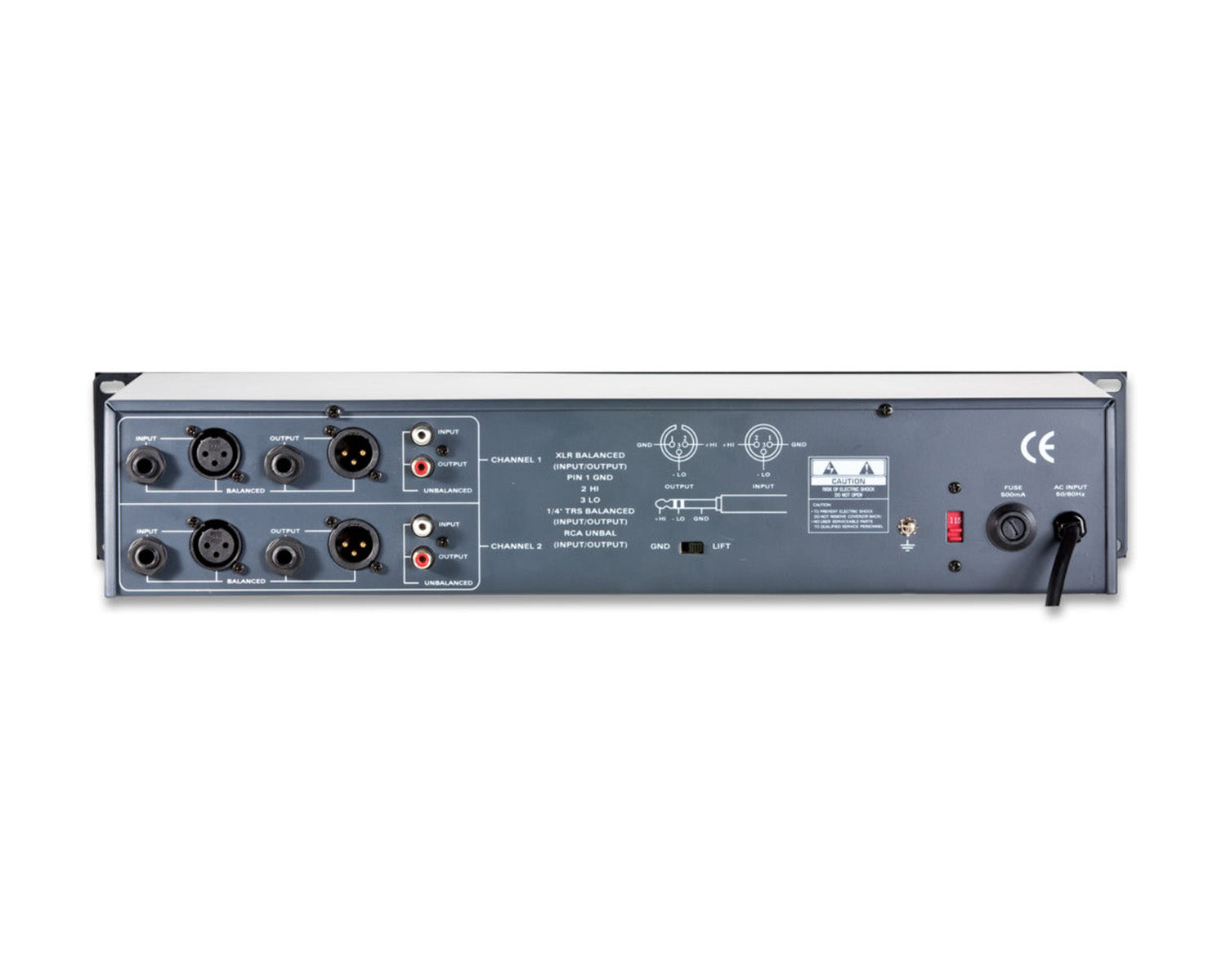 ARTEQ355 - ART Pro Audio EQ355 2x31 Band Graphic Equalisers 19inch 1U Image 3