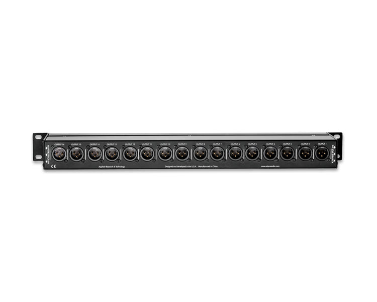 ARTP16 - ART Pro Audio P16 16Ch Balanced Patch Bay XLR Connectors 19inch 1U Image 2