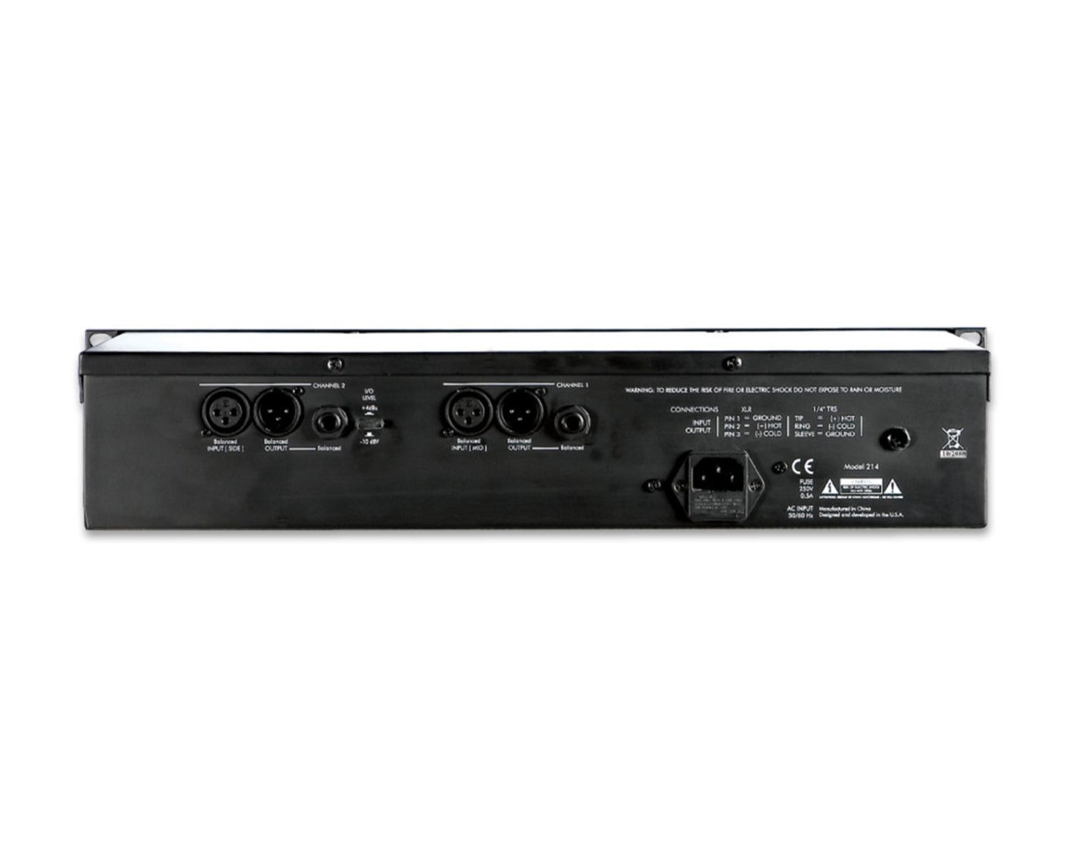 ARTPROMPAII - ART Pro Audio Pro MPA II 2Ch Microphone Preamp 2x 12AX7 Tubes 2U Image 3