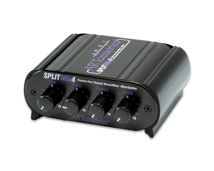 ARTSPLMIX4 - ART Pro Audio SPLITMix4 Four Channel Passive Splitter or Mixer Image 1