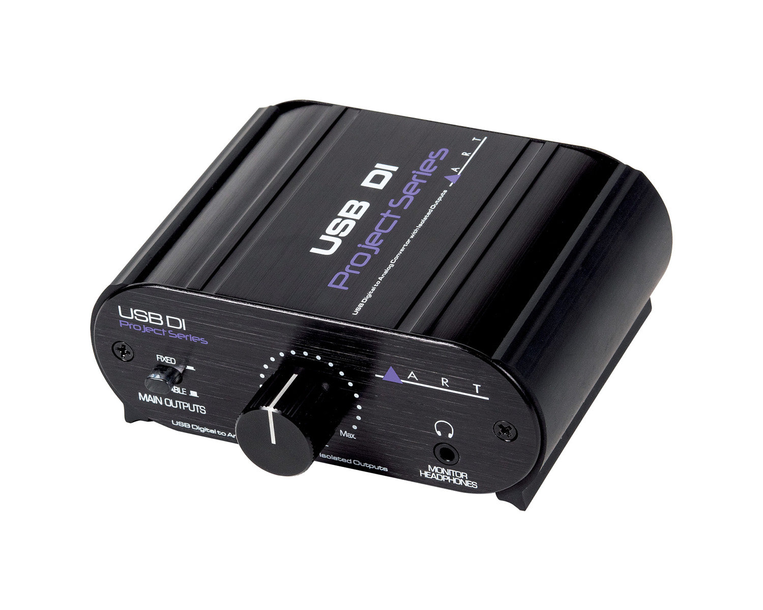 ARTUSBDI - ART Pro Audio USBDI USB D to A Converter DI Box with USB 2.0 In and L and R XLR Out Image 3