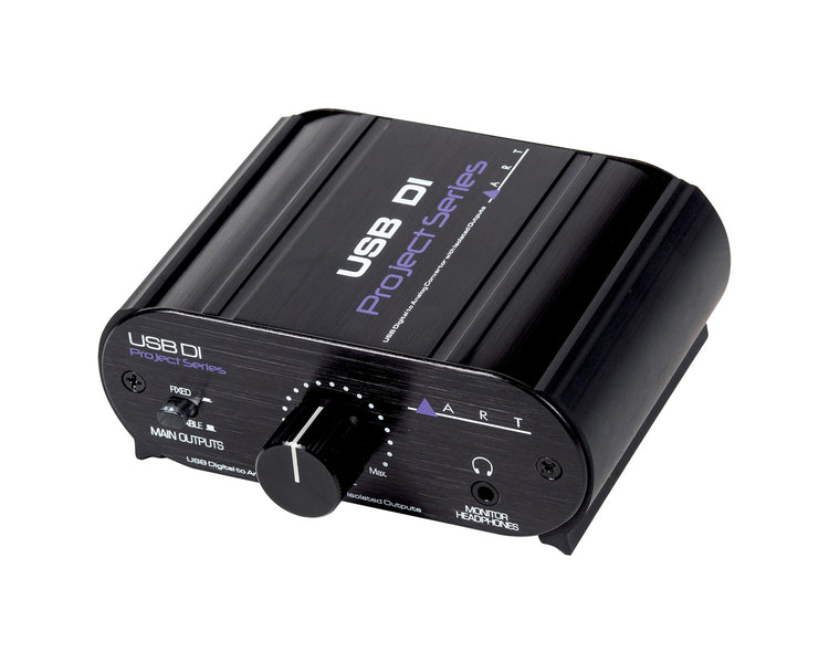 ARTUSBDI - ART Pro Audio USBDI USB D to A Converter DI Box with USB 2.0 In and L and R XLR Out Image 3