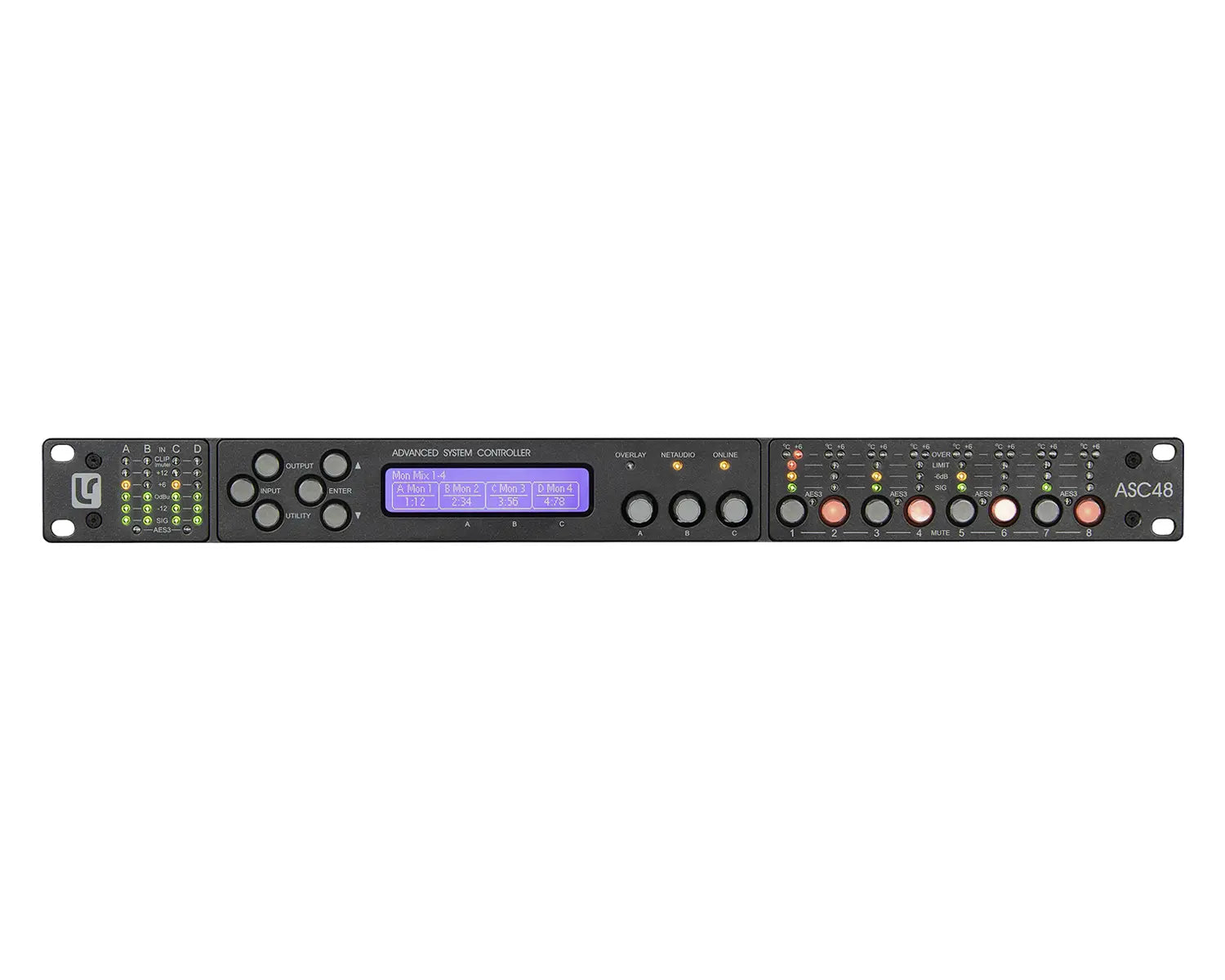 ASC48 4 In/8 Out Advanced System Processor 96kHz DSP 1U