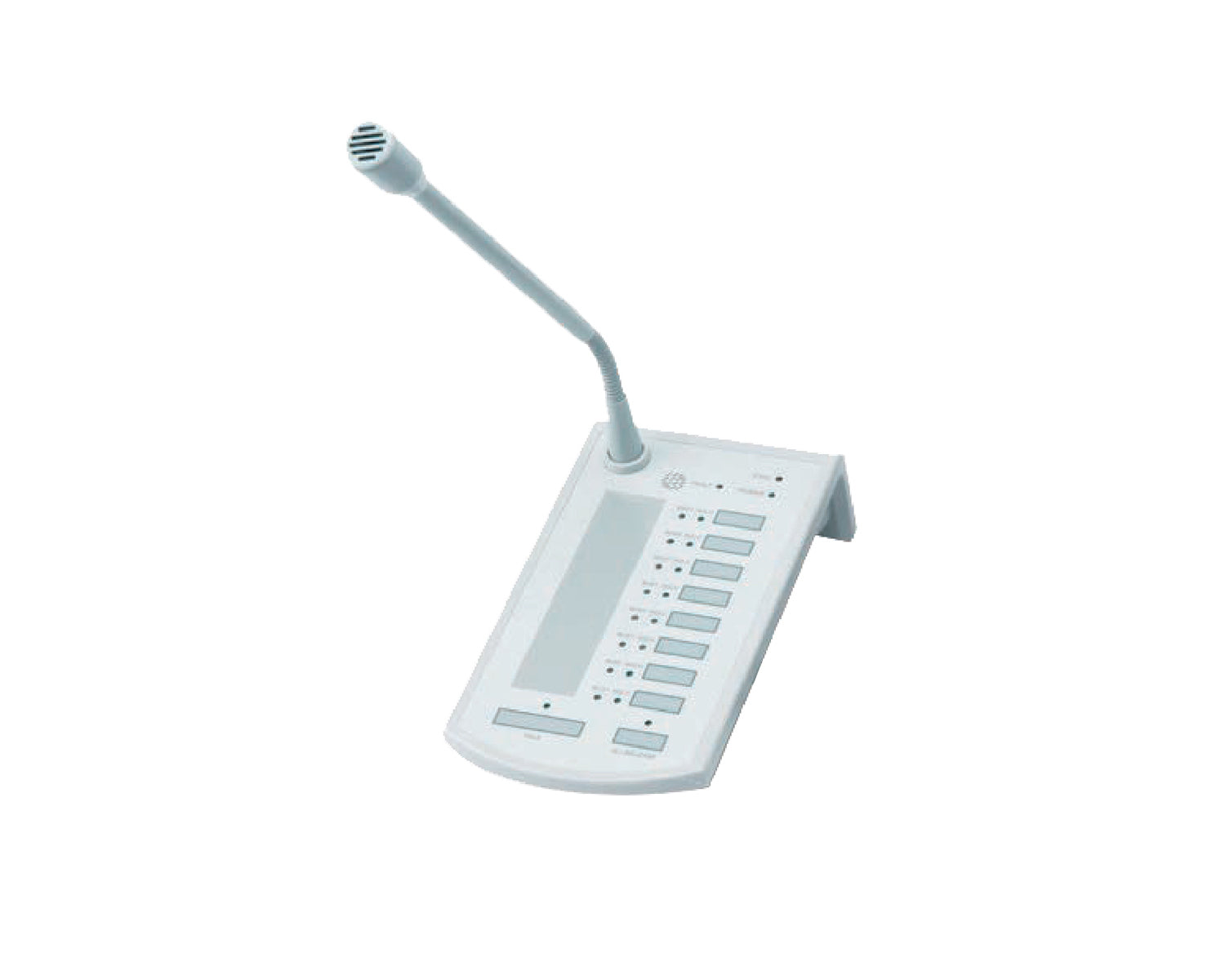 ATEPSM8WJB - Ateis PSM 8WJB 8 Zone Desktop Paging Console with Monitor Speaker Image 1