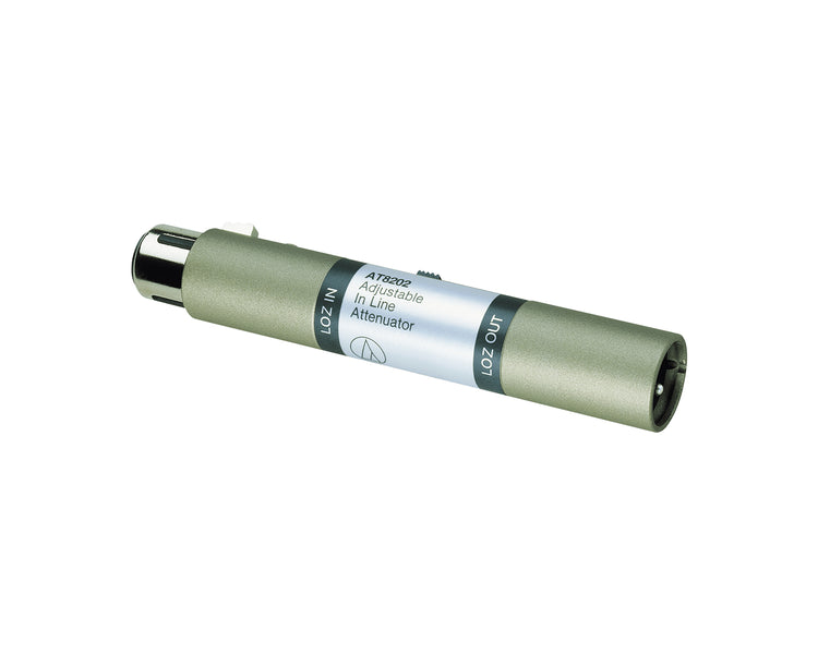 AUDAT8202 - Audio Technica AT8202 In line Attenuator 10 20 30dB XLRM Out Image 1