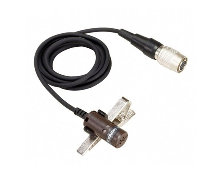 AUDAT829CW - Audio Technica AT829cW Mini Cardioid Condenser Lavalier Mic cW 4 Pin Plug BLACK Image 2
