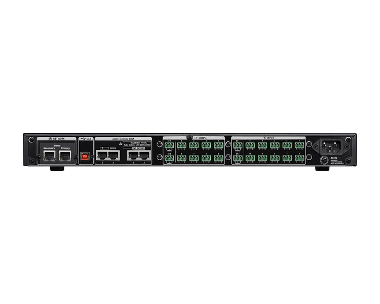AUDATDM1012D - Audio Technica ATDM 1012DAN Network Smartmixer 10 Mic or Line with DANTE 1U Image 3