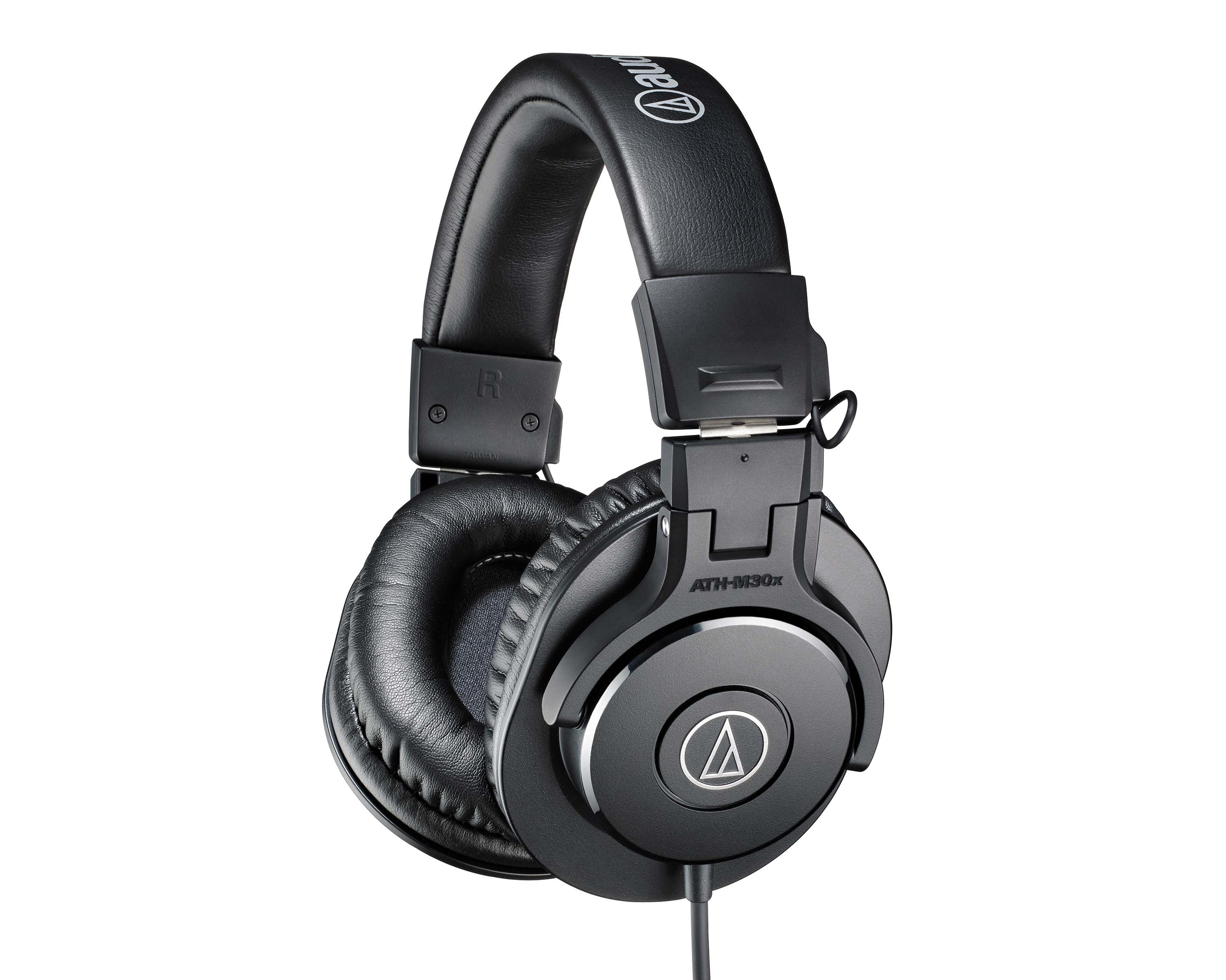 AUDATHM30X - Audio Technica ATH M30x Monitor Folding Headphones with Straight Cable Image 1