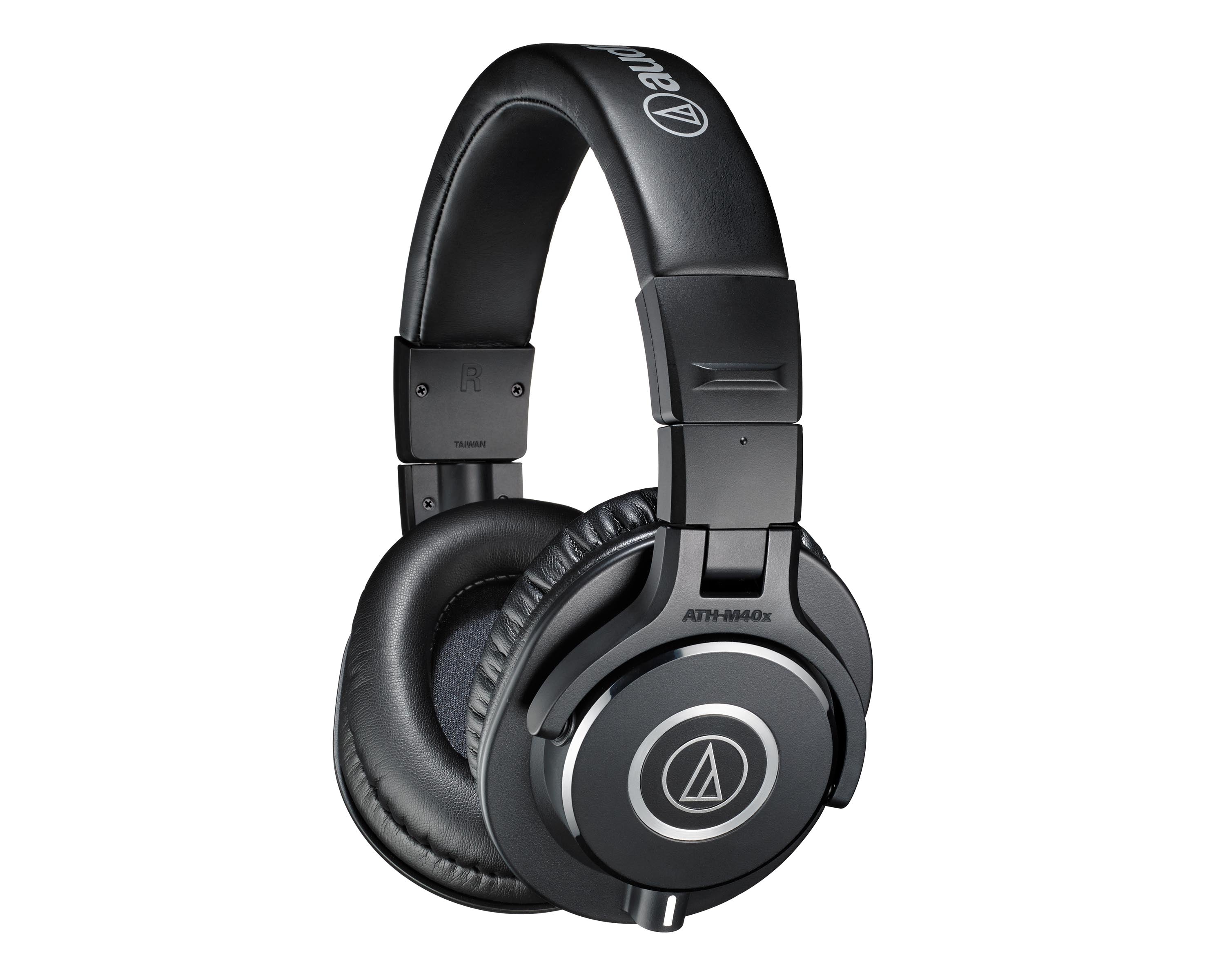 AUDATHM40X - Audio Technica ATH M40x Monitor Folding or Swivel Ear Headphones Inc Two Cables Image 1