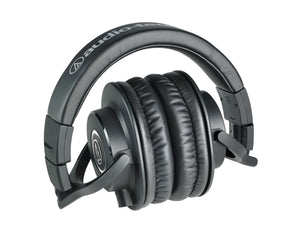 AUDATHM40X - Audio Technica ATH M40x Monitor Folding or Swivel Ear Headphones Inc Two Cables Image 3