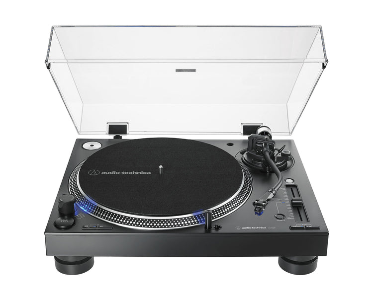 AUDATLP140XPB - Audio Technica AT LP140XPB PRO Direct Drive Turntable Inc Cartridge Black Image 2