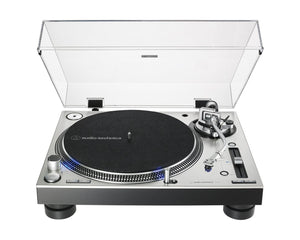 AUDATLP140XPS - Audio Technica AT LP140XPS PRO Direct Drive Turntable Inc Cartridge Silver Image 2