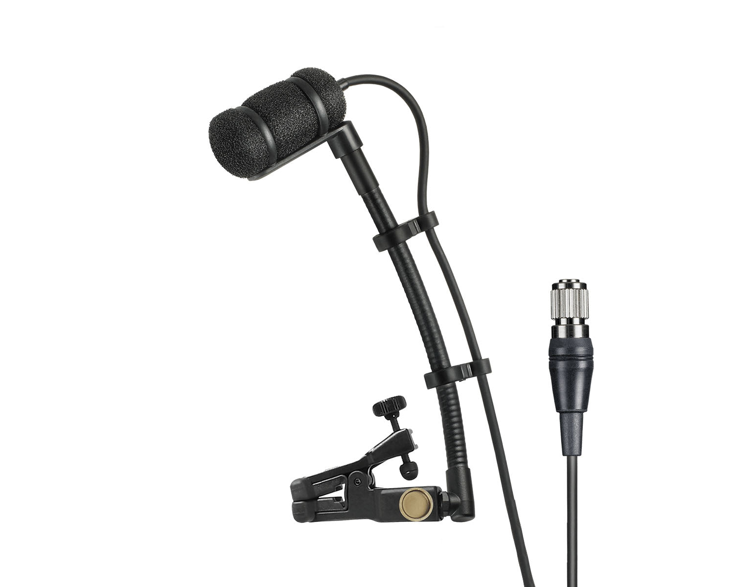AUDATM350UCH - Audio Technica ATM350UcH Cardioid Clip on Instrument Mic with cH style Plug Image 1