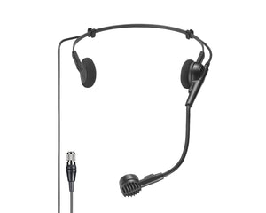 AUDATM75CH - Audio Technica ATM75cH Cardioid Condenser Headworn Mic cH Style Plug BLACK Image 1