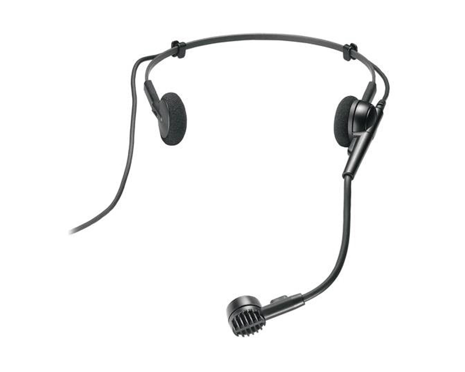 AUDATM75CW - Audio Technica ATM75cW Cardioid Condenser Headworn Mic cW 4 Pin Plug BLACK Image 1