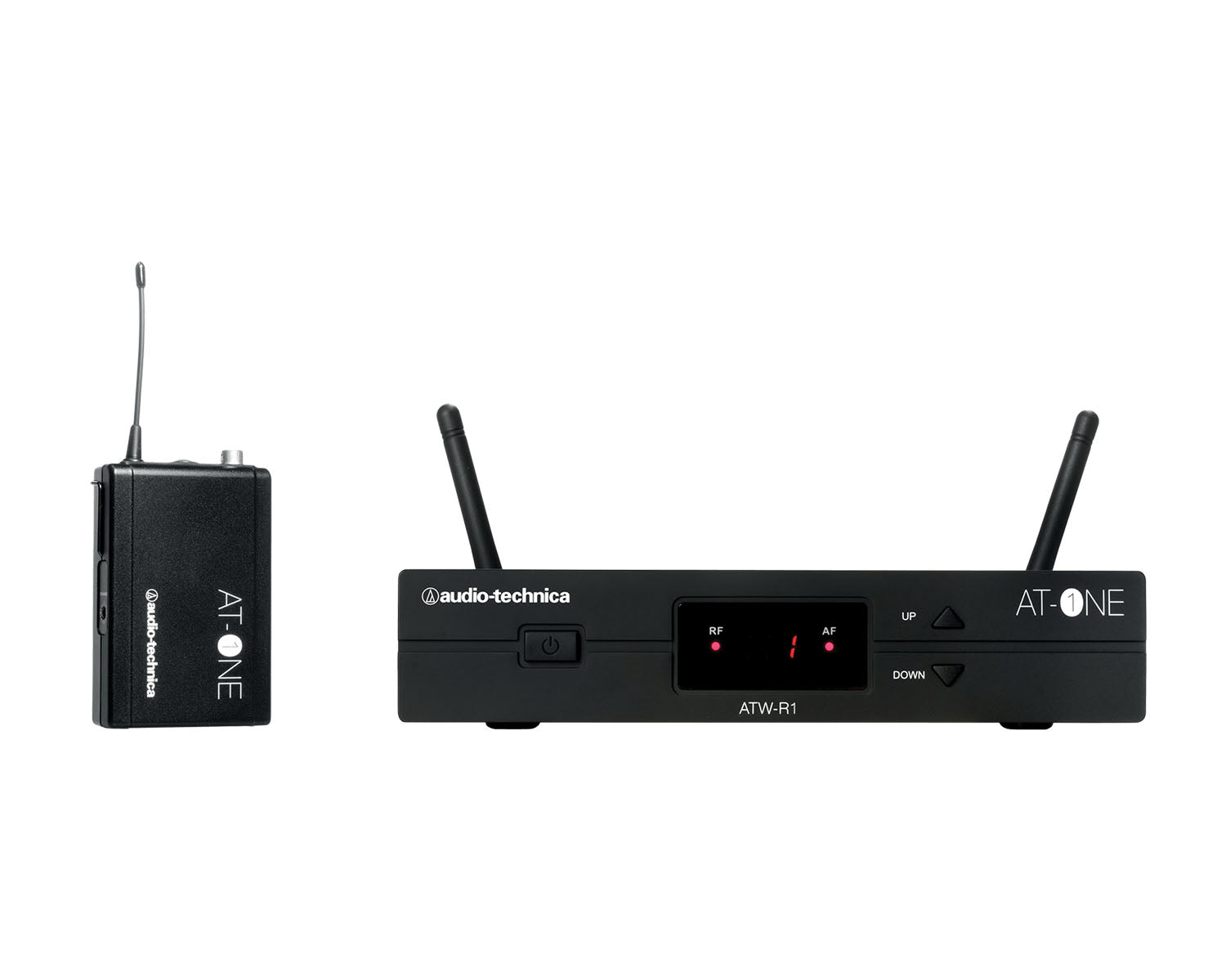 AUDATW11HH2 - Audio Technica ATW 11 (HH2) AT One Beltpack Wireless Mic System Ex Mic CH70 Image 1