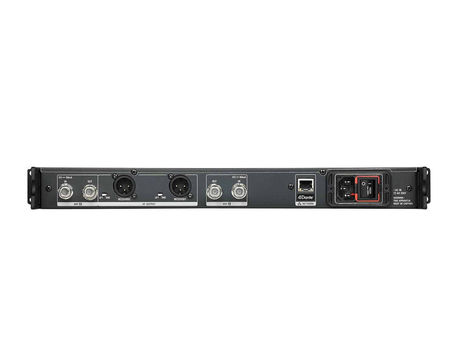 AUDATWR5220D - Audio Technica ATW R5220DAN 5000 Series Dual Channel Receiver and DANTE Output EG1 Image 2