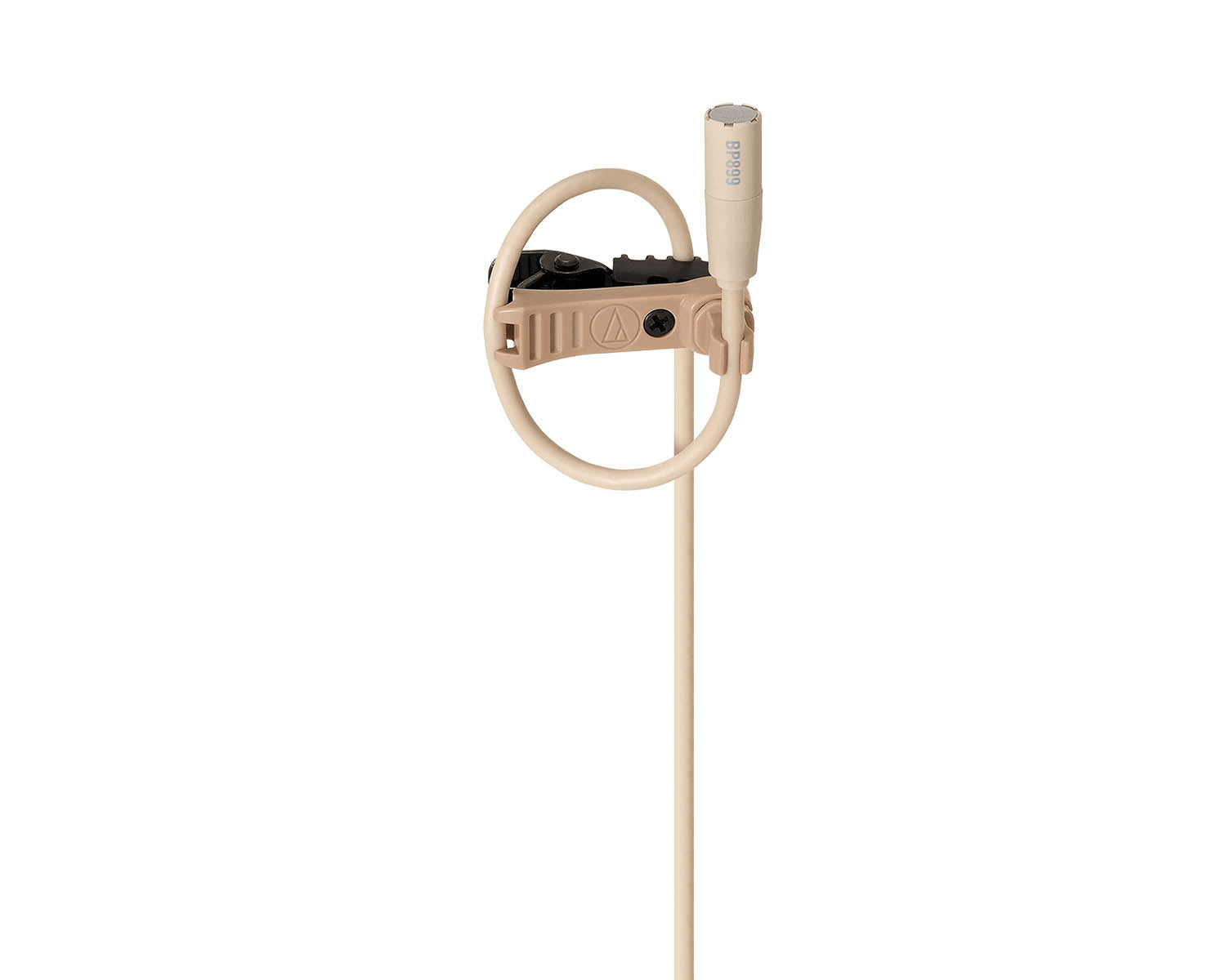 AUDBP899CHTH - Audio Technica BP899cH TH Submini Omni Condenser Lavalier Mic cH Plug Beige Image 2