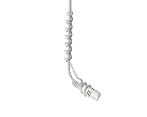 AUDES933WCMIC - Audio Technica ES933WCMIC Cardioid Condenser Hanging Mic TA3F Connector WHITE Image 1