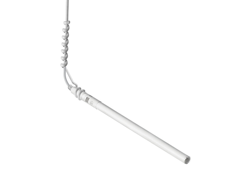 AUDES933WMLMIC - Audio Technica ES933WMLMIC MicroLine Condenser Hanging Mic TA3F Connector WHITE Image 1
