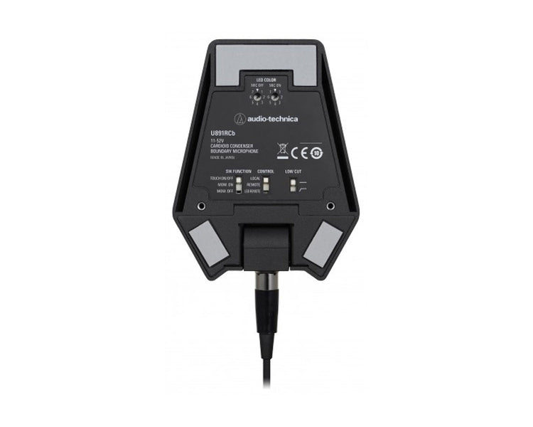 AUDU891RC - Audio Technica U891RCb Cardioid Boundary Mic and Local or Remote Switch Black Image 3