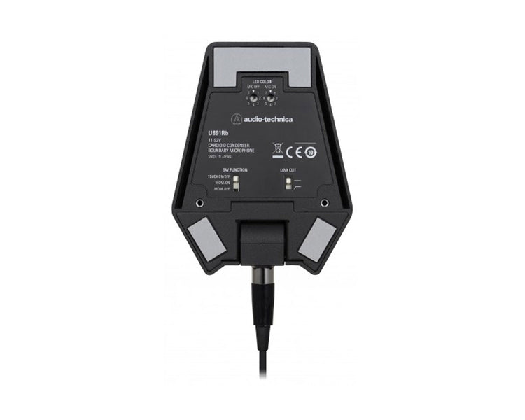 AUDU891R - Audio Technica U891Rb Cardioid Condenser Boundary Mic with Switch Black Image 3
