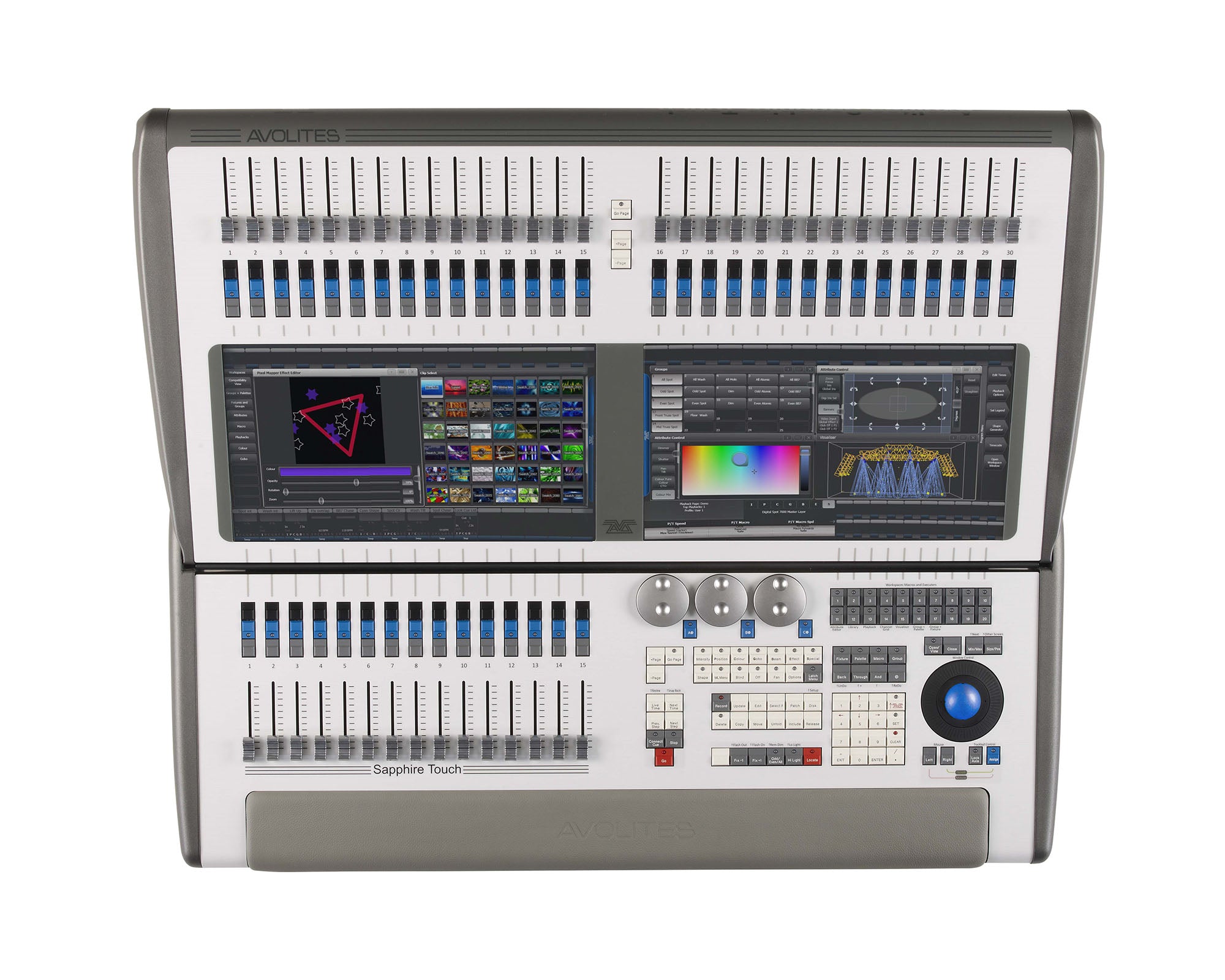 AVOST - Avolites Sapphire Touch Lighting Console with Titan Operating System Image 2