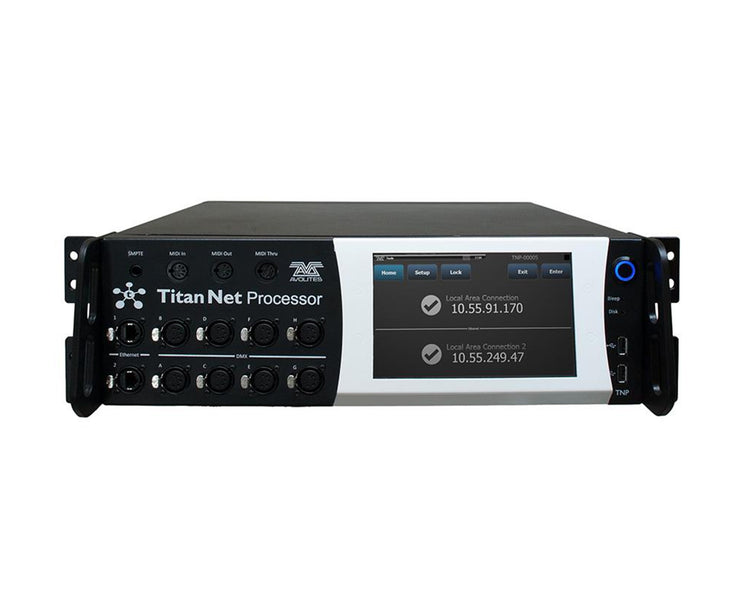 AVOTNP - Avolites Titan Net Processor 16 DMX Universe with 7inch Touchscreen Image 1
