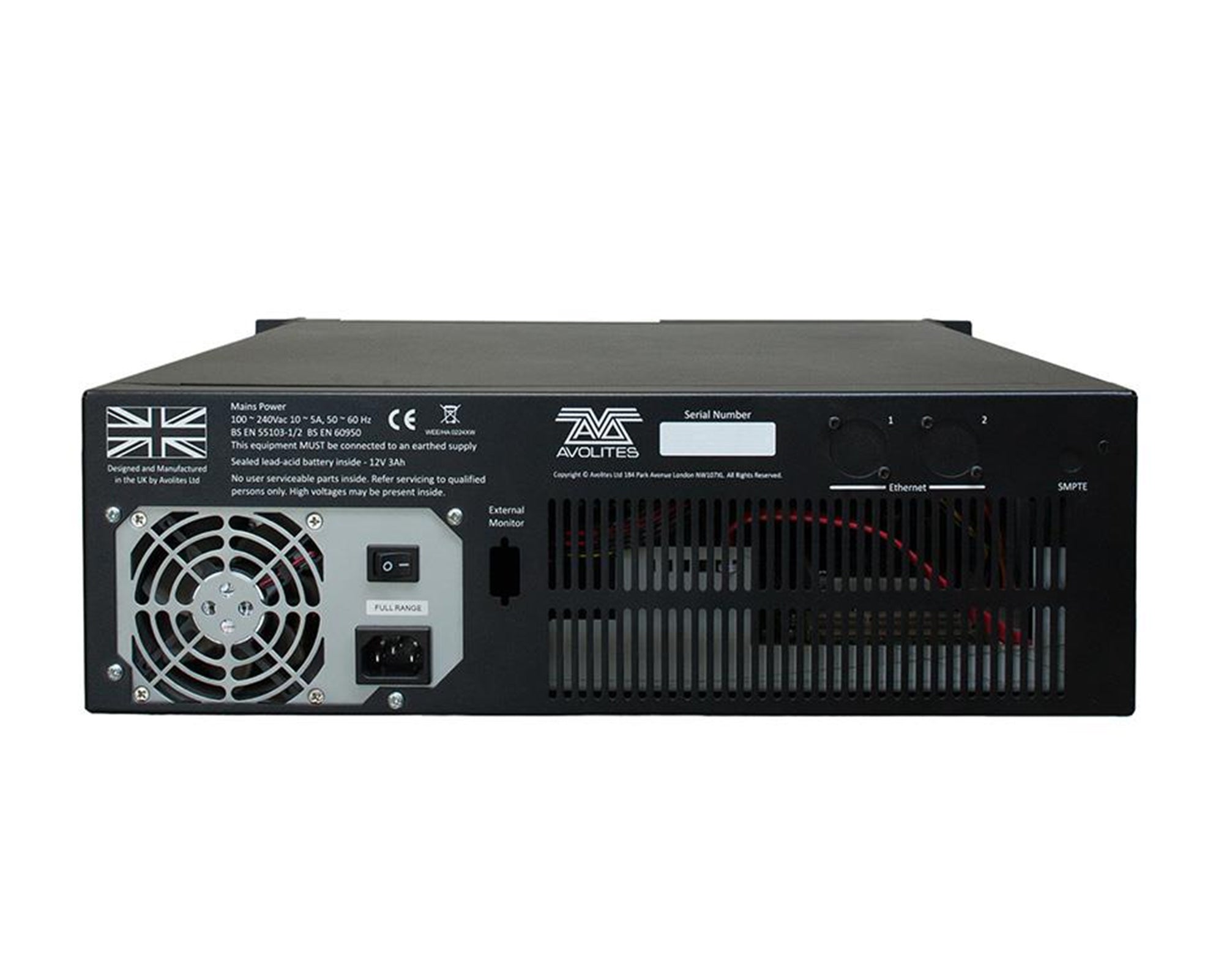 AVOTNP - Avolites Titan Net Processor 16 DMX Universe with 7inch Touchscreen Image 3