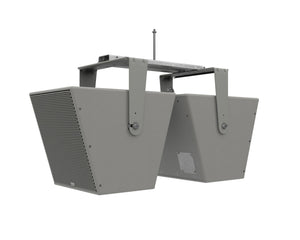 BIACCA80DGREY - Biamp CCA 80D Grey 3 Way Dual 8inch Horn Loaded Loudspeaker 100V Image 2