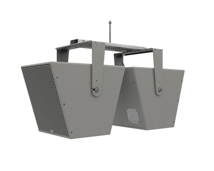 BIACCA80DGREY - Biamp CCA 80D Grey 3 Way Dual 8inch Horn Loaded Loudspeaker 100V Image 2