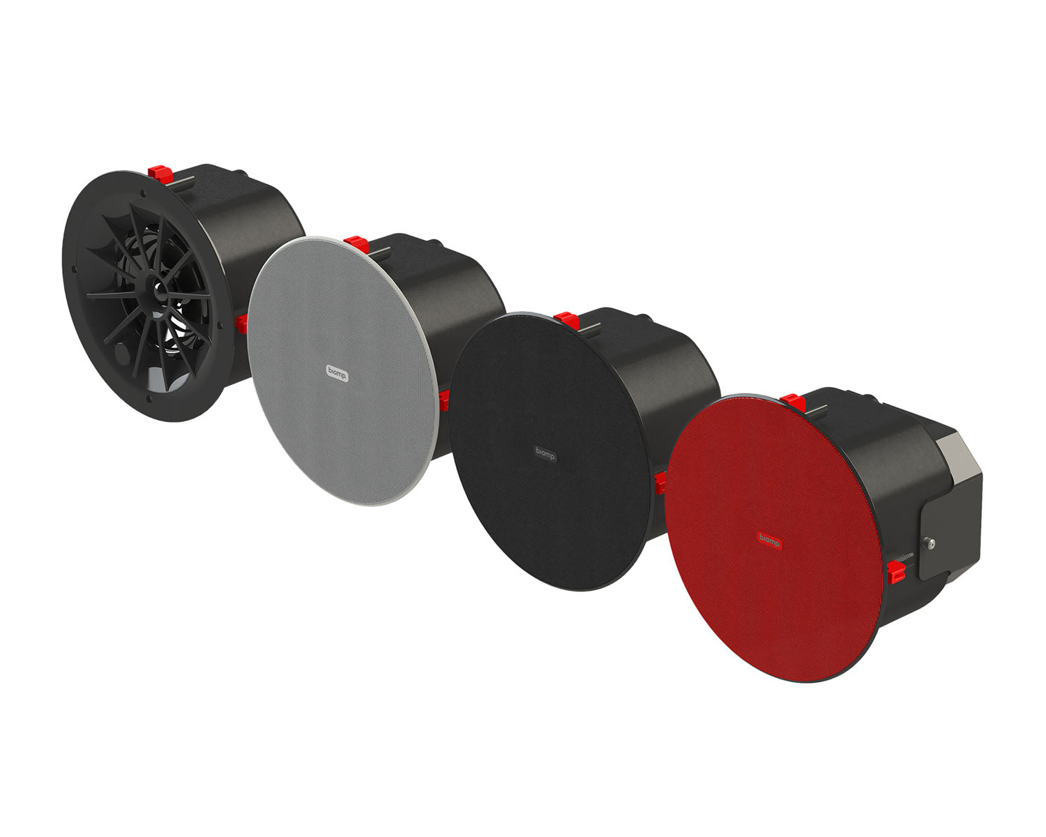 BIACIC6R - Biamp C IC6 6.5inch 2 Way Coaxial Ceiling Speaker 8ohm Red Image 2