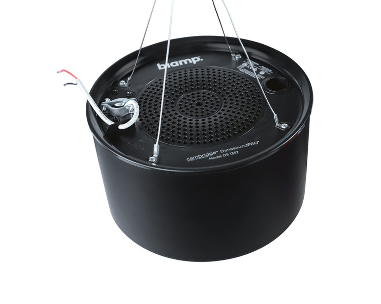 BIADS1357B - Biamp DS1357B 5.25inch Sound Masking Networked Loudspeaker 70V Black Image 1